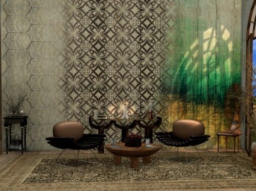 Persian Sands wall murals at Tilly Tiger