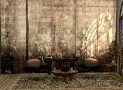 Persian Sands wall murals at Tilly Tiger