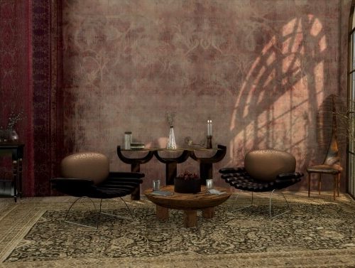 Persian Sands wall murals at Tilly Tiger