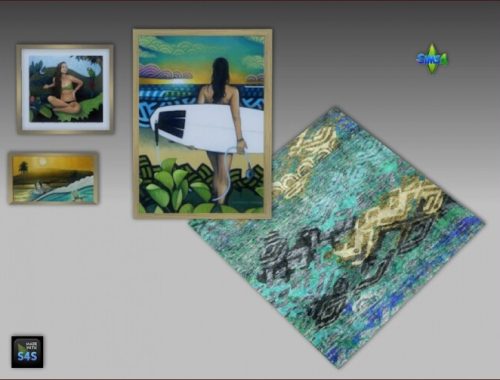 Picture collection and rugs – 4 sets by Mabra at Arte Della Vita