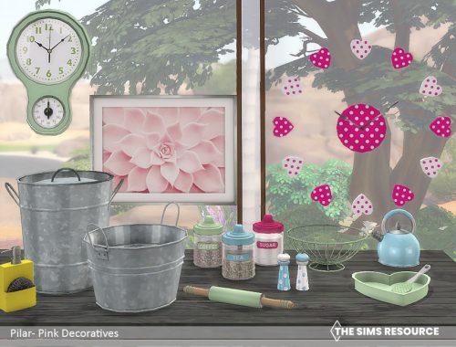 Pink Decoratives