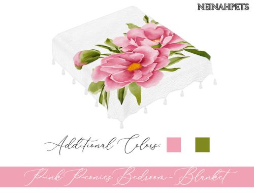 Pink Peonies Bedroom {Mesh Required}