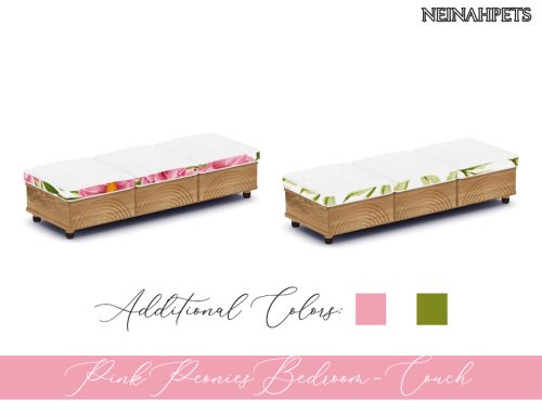 Pink Peonies Bedroom {Mesh Required}