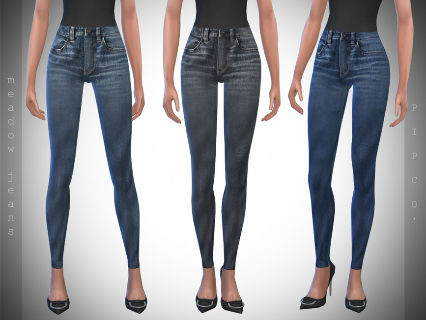 Pipco - Meadow Jeans. - The Sims 4 Catalog