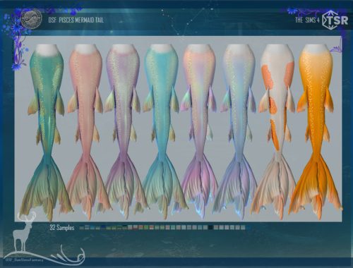 PISCES MERMAID TAIL