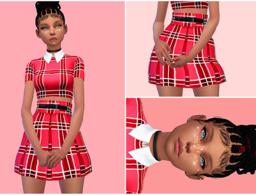Plaid Set | Skirt