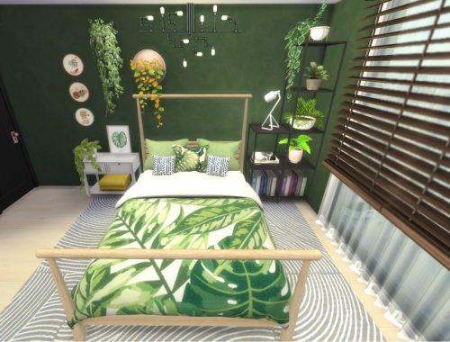 Plant Lover's Apartment - Bedroom