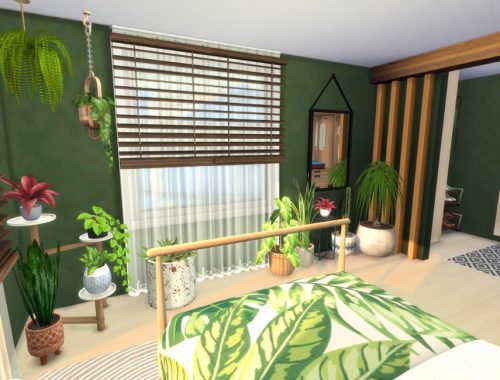 Plant Lover's Apartment - Bedroom