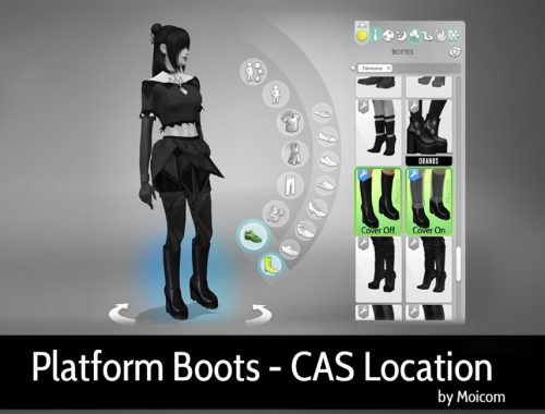 Platform Boots with cover options