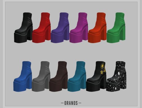 Platform High Heel Boots