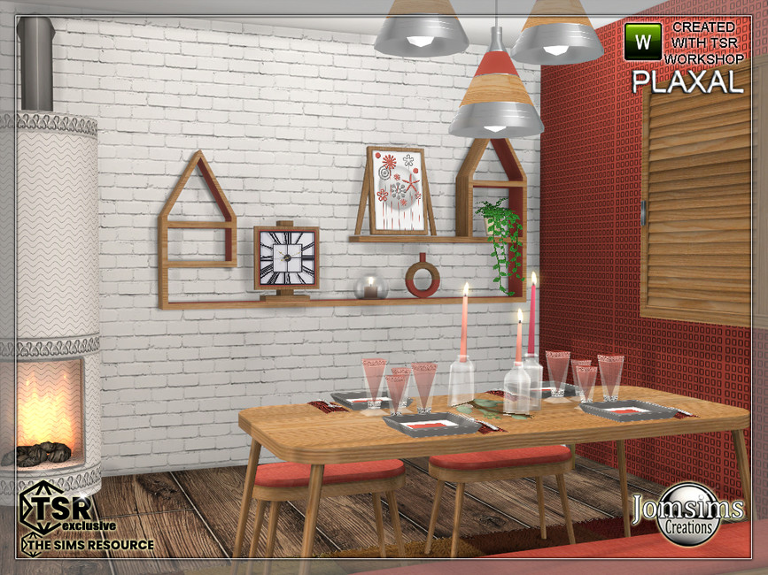 Plaxal dining room - The Sims 4 Catalog