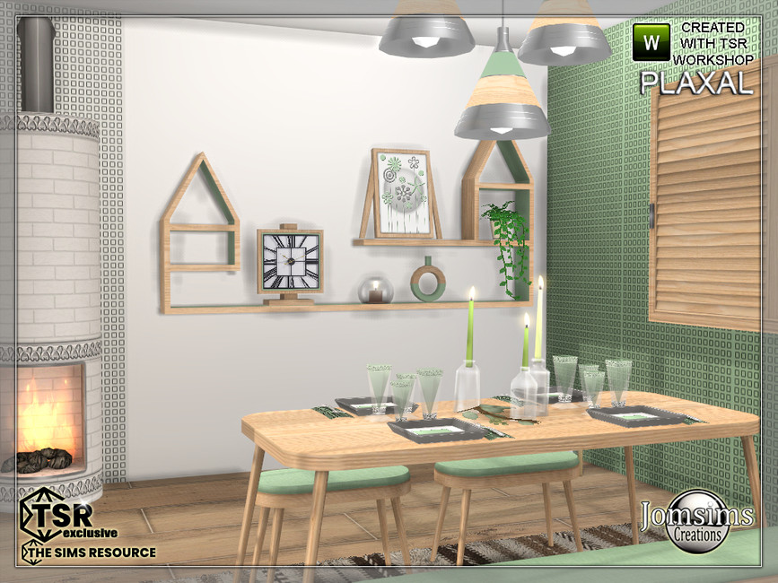 Plaxal dining room - The Sims 4 Catalog