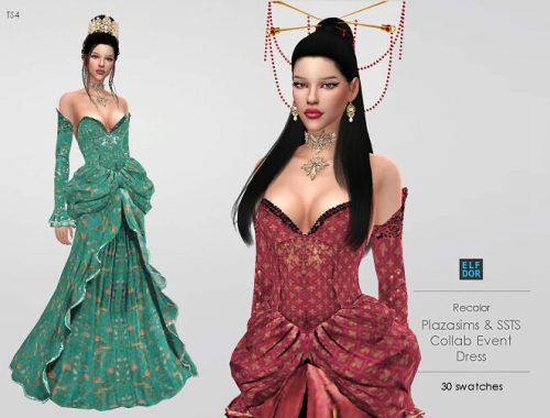 Plazasims & SSTS Collab Event Dress RC