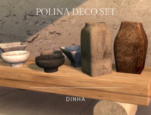Polina Deco Set at Dinha Gamer