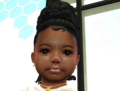 Poofy & Piggy Hair ~ Toddler Base Compatible