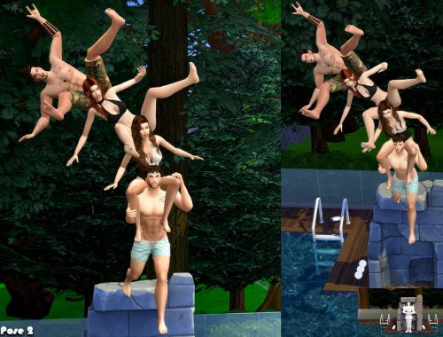Pool day (Pose Pack)