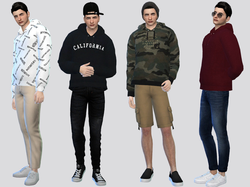 Press Hoodie Jacket - The Sims 4 Catalog
