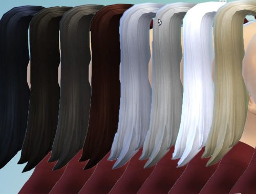Prince Zuko's ponytail hair from "Avatar the last Airbender"