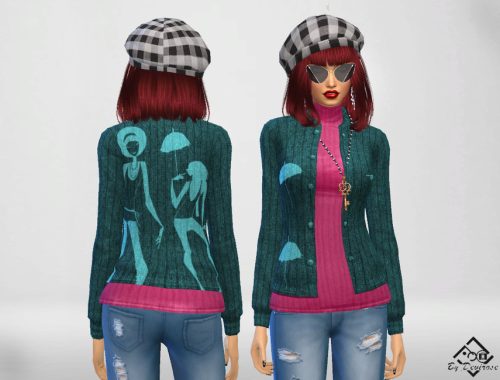 Pullover and Cardigan Set