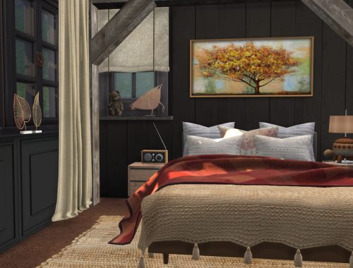 Pumpkin Purple - Bedroom
