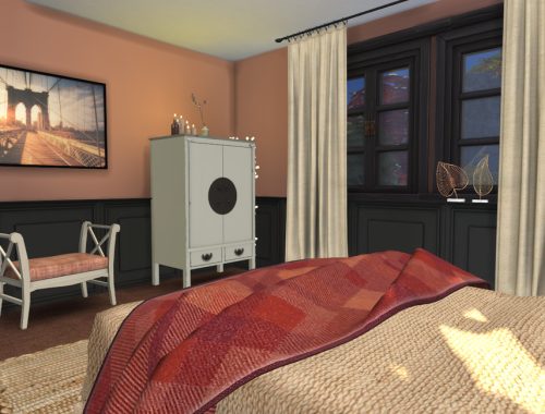 Pumpkin Purple - Bedroom