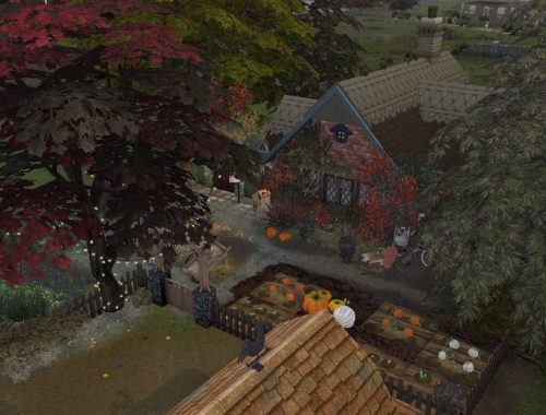 Pumpkin Purple Cottage