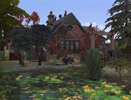 Pumpkin Purple Cottage