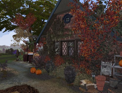 Pumpkin Purple Cottage