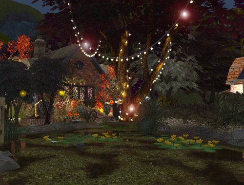 Pumpkin Purple Cottage