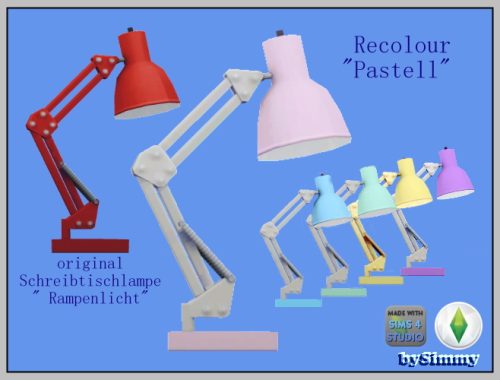 Rampenlicht Lamp Recolor by Simmy at All 4 Sims