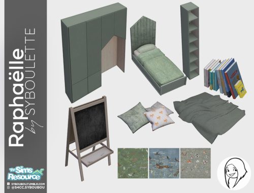 Raphaelle Kid bedroom set