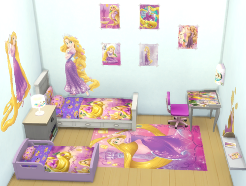Rapunzel bedroom