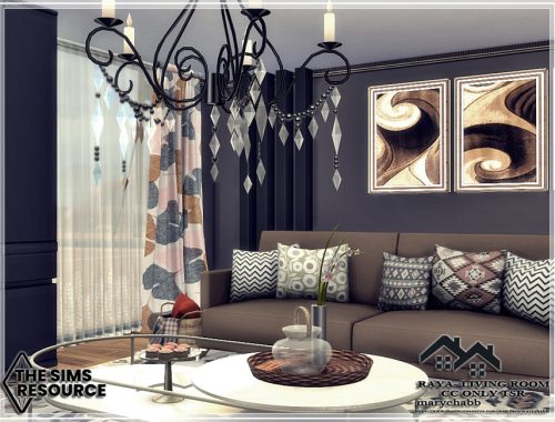 RAYA - Living Room - CC only TSR