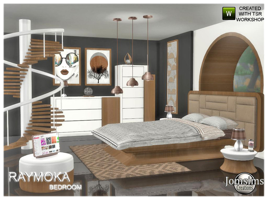 Raymoka bedroom - The Sims 4 Catalog