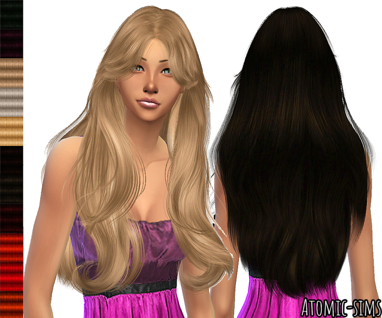 Wingssims Er0106 Just Right Curly Hair Retexture Mesh Needed The Sims 4 Catalog