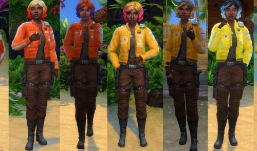Rebel Scum Attire (Journey to Batuu Recolours) by soaplagoon