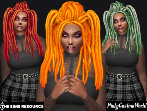 Recolor of FeralPoodles Avery hair