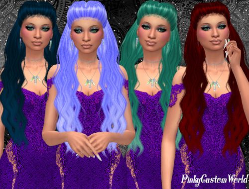 Recolor of LeahLillith's Souls hair