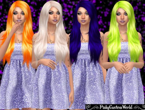 Recolor of Stealthic’s Amber Lights hair