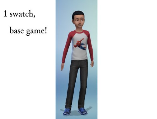 Red Spider-Man kids shirt!
