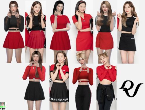 RED VELVET POSES