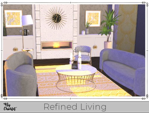 Refined Living Sitting Room