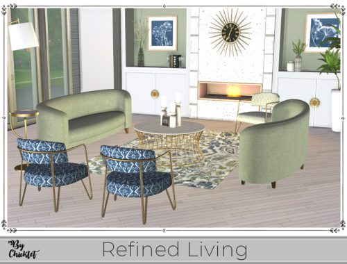 Refined Living Sitting Room