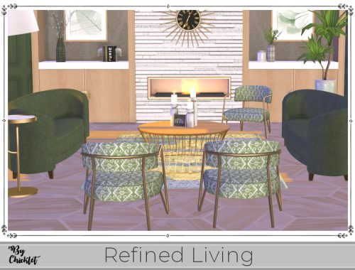 Refined Living Sitting Room
