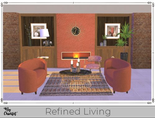 Refined Living Sitting Room