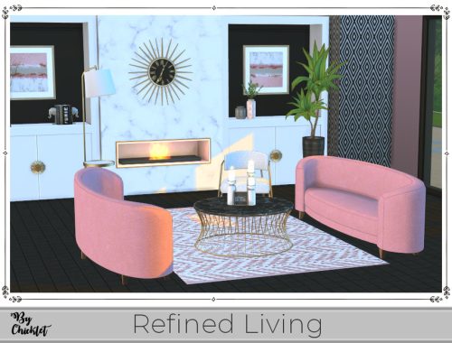 Refined Living Sitting Room