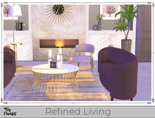 Refined Living Sitting Room