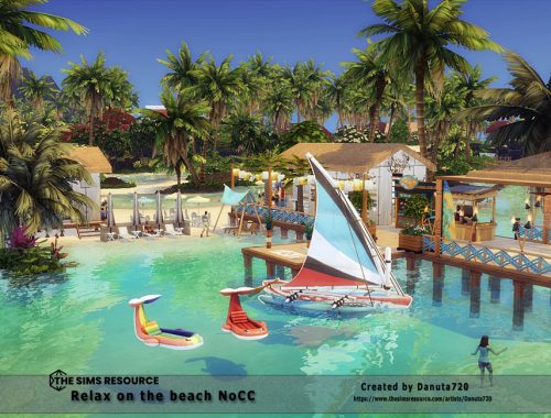 Relax on the beach NoCC