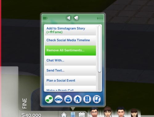 Remove Sentiments about Specific Sims by ShuSanR