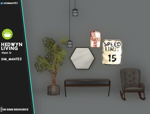 (Req. Nifty Knitting) Hedwyn Living Room - Part 2